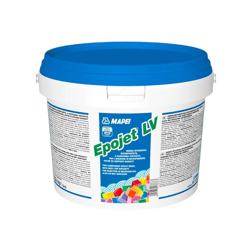 Mapei Low-Viscosity Epoxy Resin, Component A 3.2Kg, Used for Structural Crack Injection in Concrete and Masonry