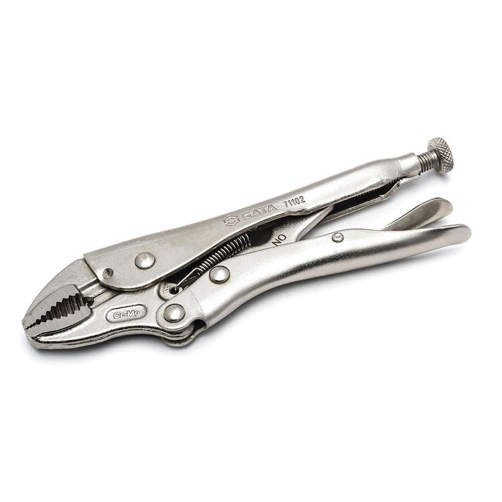 SATA GL71102 Curved Jaw Locking Pliers 7"