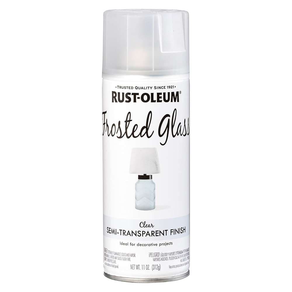 Rust-Oleum 11oz Specialty Matte Finish Frosted Glass Spray - White