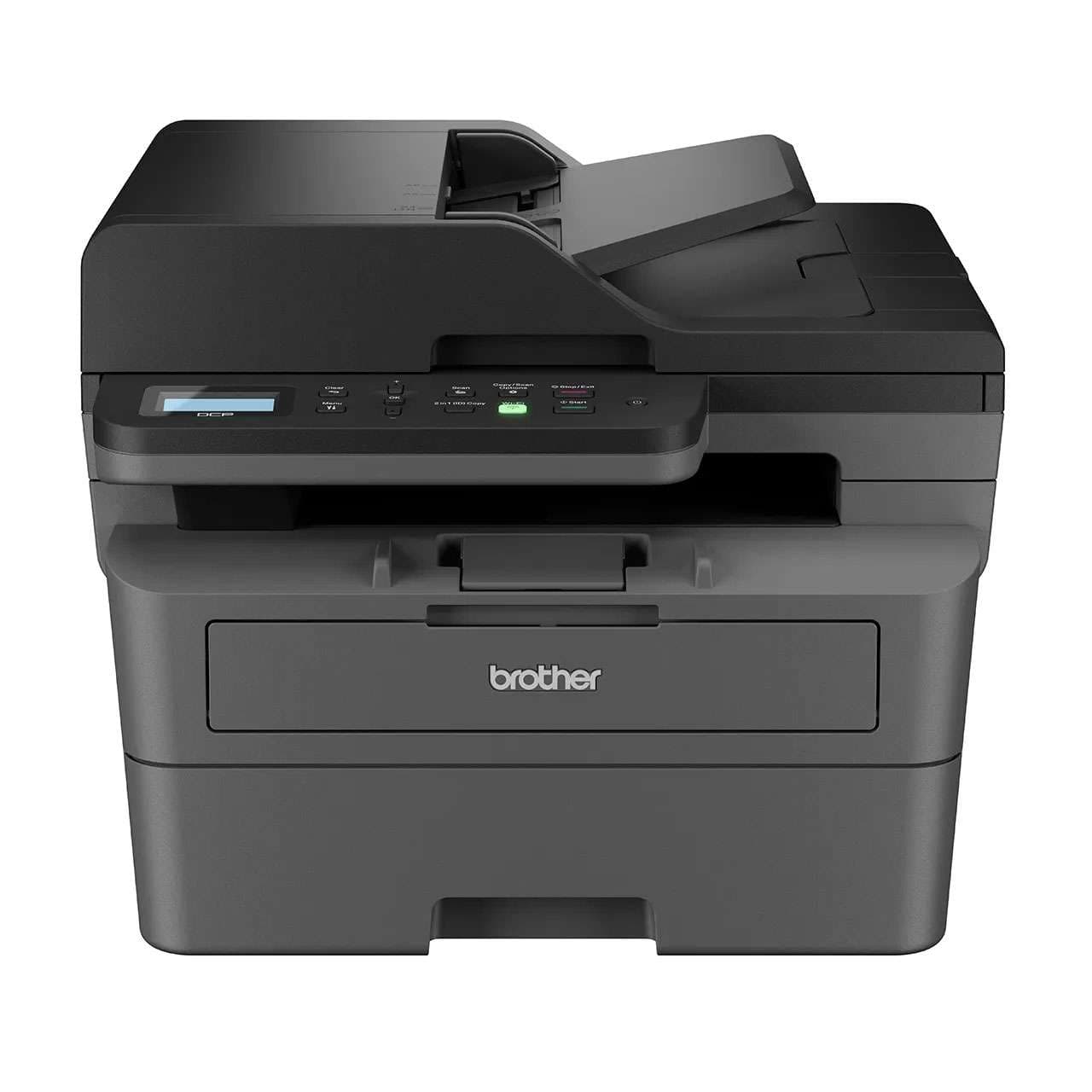 Brother Monochrome Laser Printer, 34 ppm, Duplex, LCD, Ethernet & Wireless