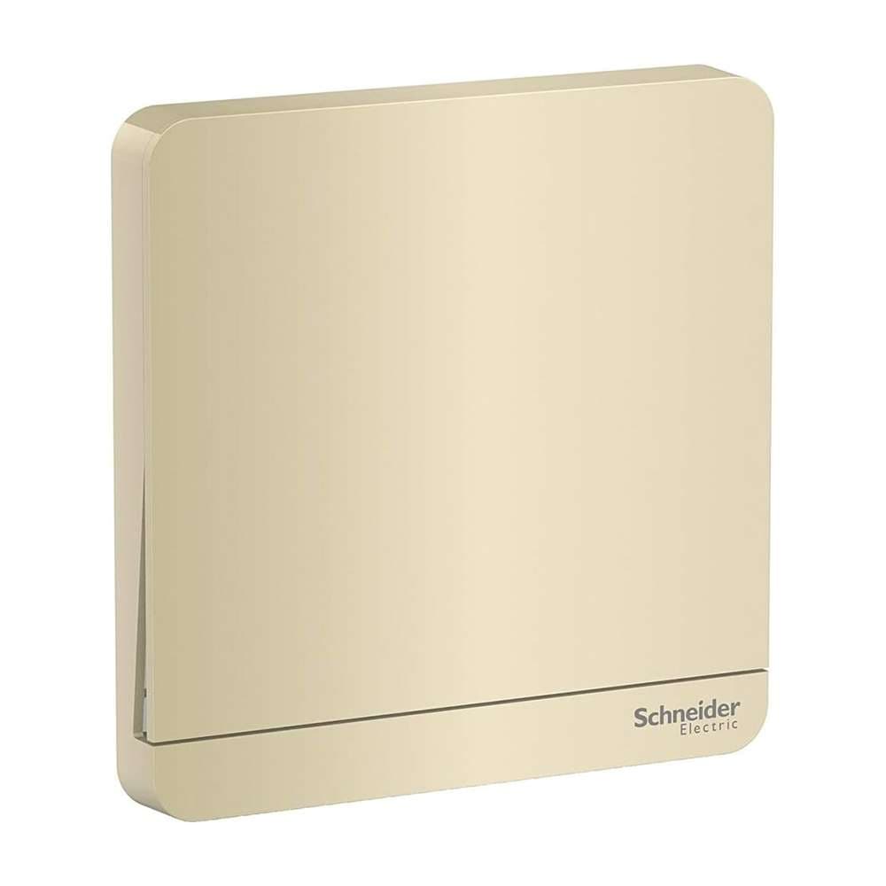 Schneider Electric AvatarOn Time-Delay Switch, 1-Gang 4A 250V, Automatic Off for Energy Saving, Suitable for Corridors & Stores – Wine Gold