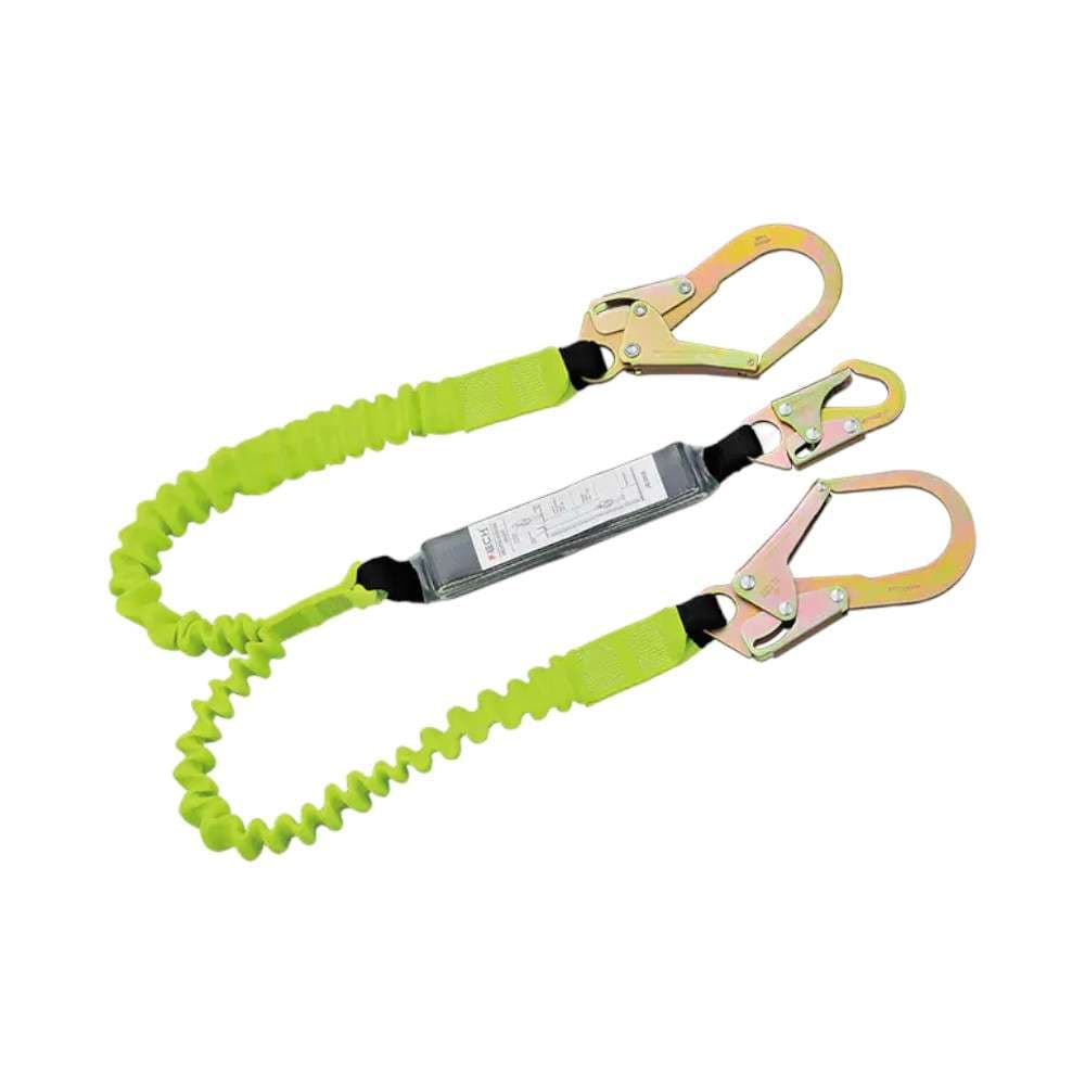 JECH WEB 45mm Expandable Y type Lanyard with Steel Snap Hook