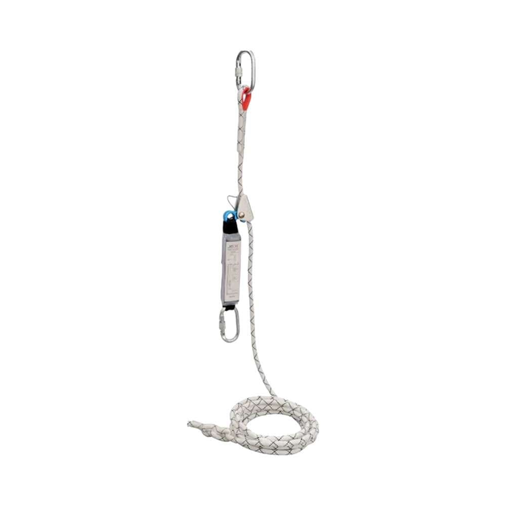 JECH JE3211A15 Vertical Lifeline fall Arrester, 15m length, rope dia 12mm