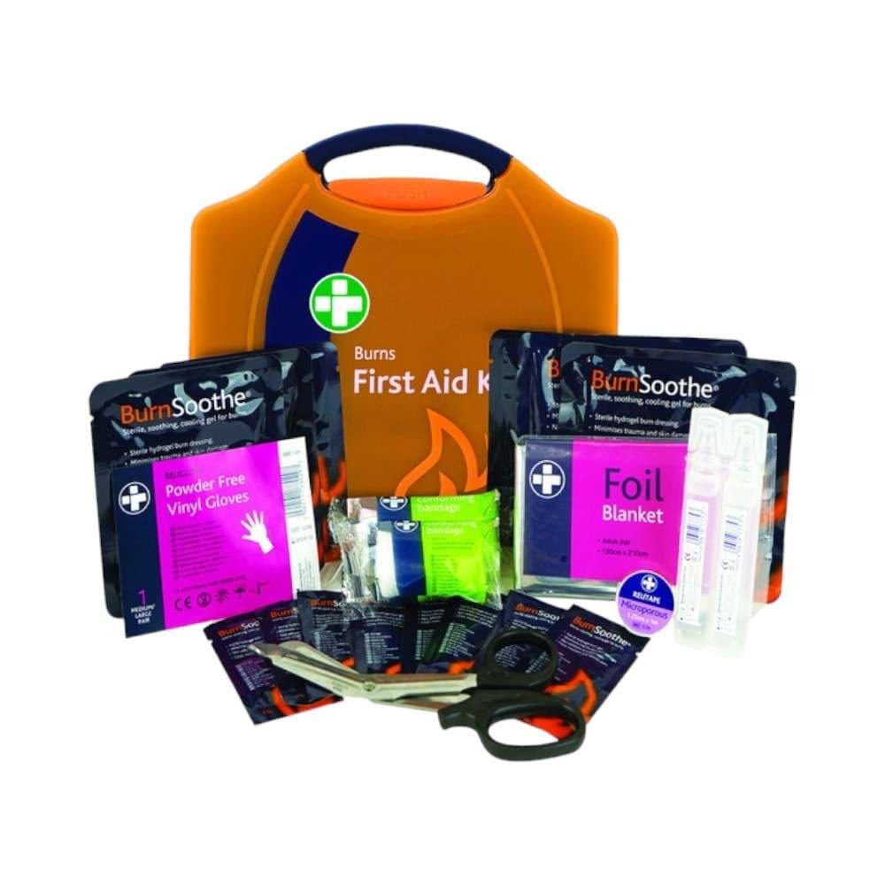 Reliance First Aid Burn Kit Set, Compact Aura Box