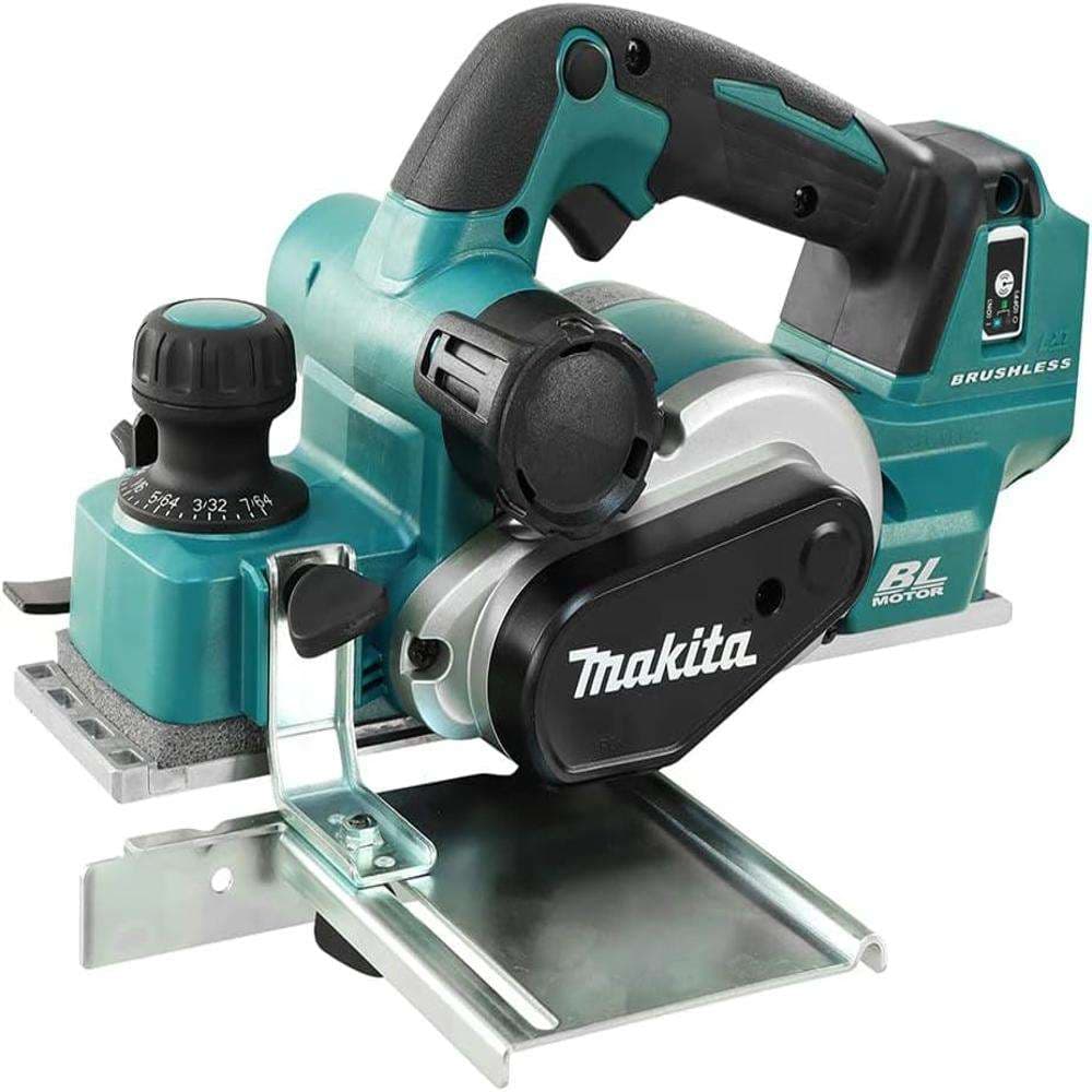 Makita DKP181Z 82mm 18V LXT Cordless Planer 3mm Cutting Depth Brushless Motor
