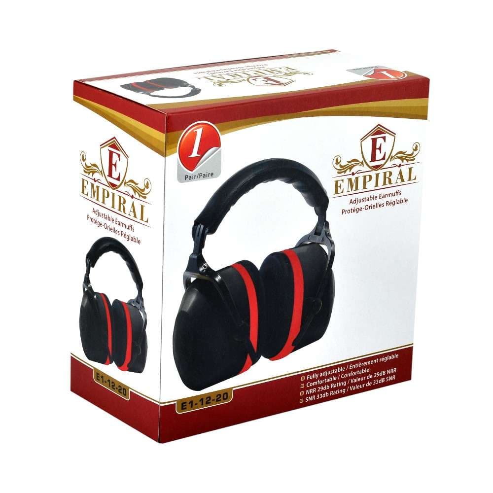 غطاء حماية الأذن إمبيرال (Empiral) موديل (Solo Xtreme HD) باللون الأسود و الأحمر
