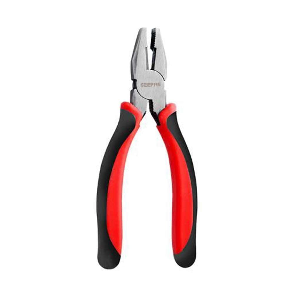 Geepas Steel Combination Pliers, 6" Compact for Tight Spaces & Light Duty Work