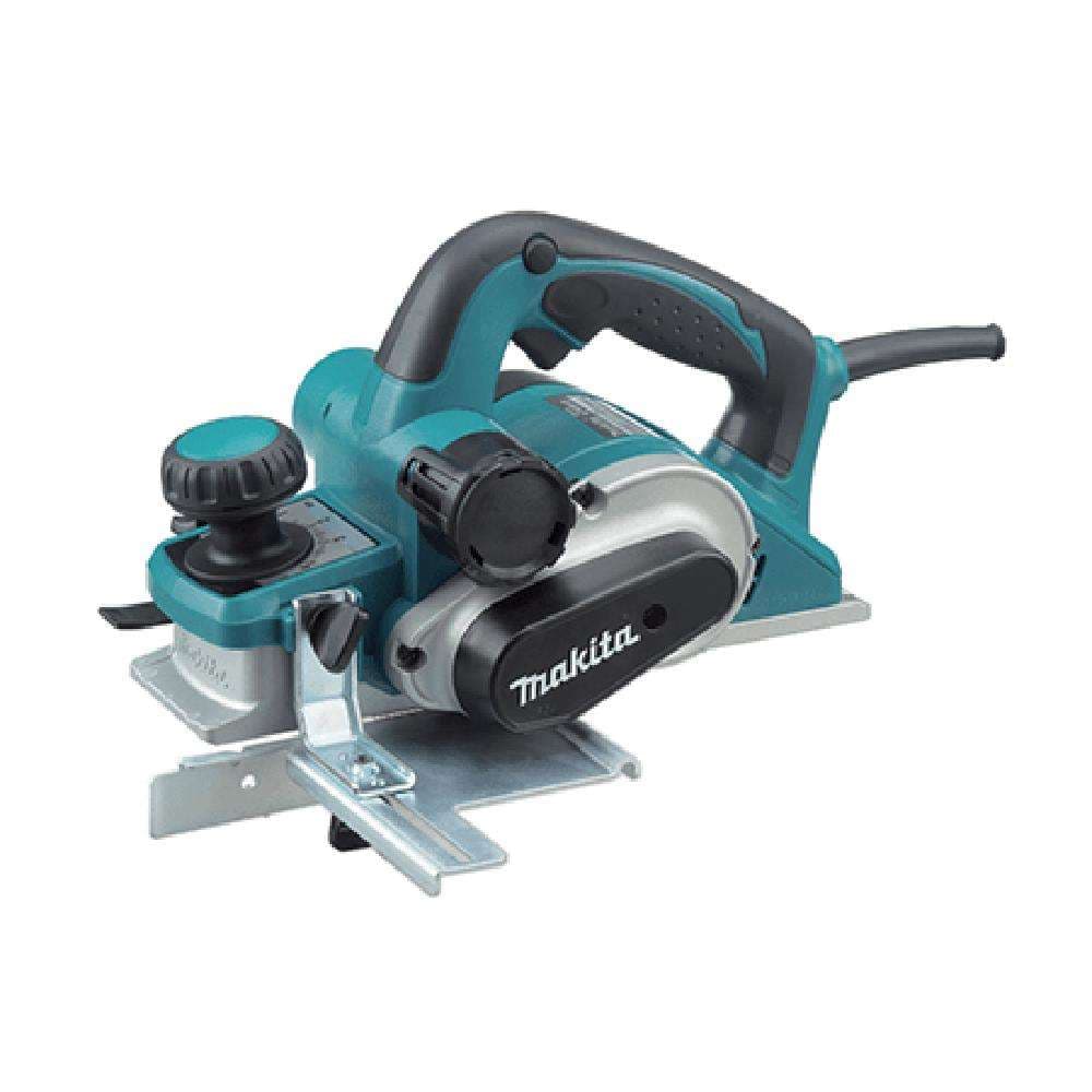 Makita KP0810K 82mm 850W Power Planer with 0-2mm 5.5m/sec