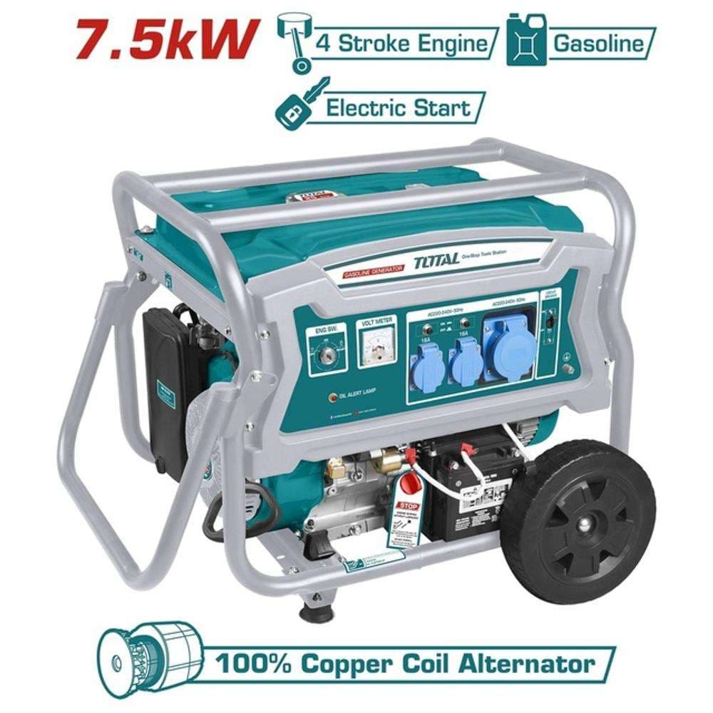 Total TP175006 7.5KW Gasoline Generator