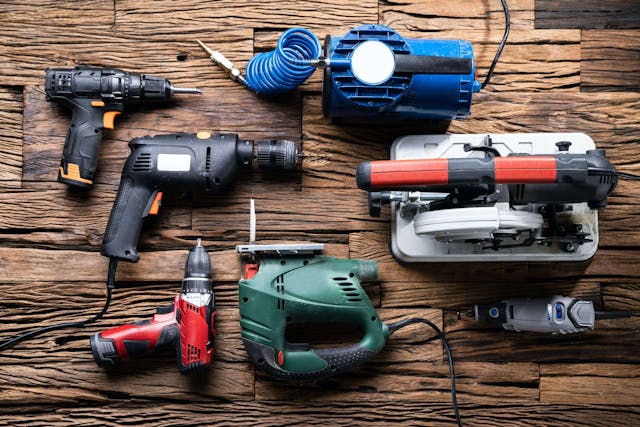 The Complete List of Power Tools for Construction