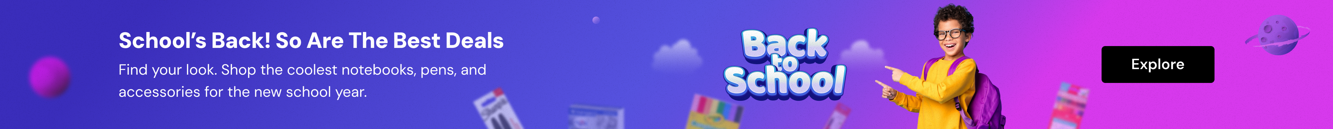 Promotional banner